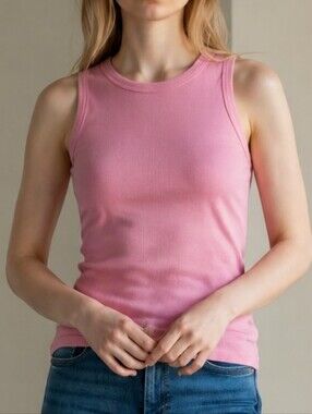 Women's Ribbed Knit Tank Top by A New Day